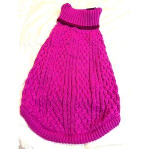 Boots & Barkley Large Pink Dog‎ Sweater